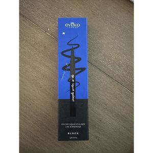 Eyeko Skinny Liquid Eyeliner Libe & Define BLACK .07oz Brand New‎